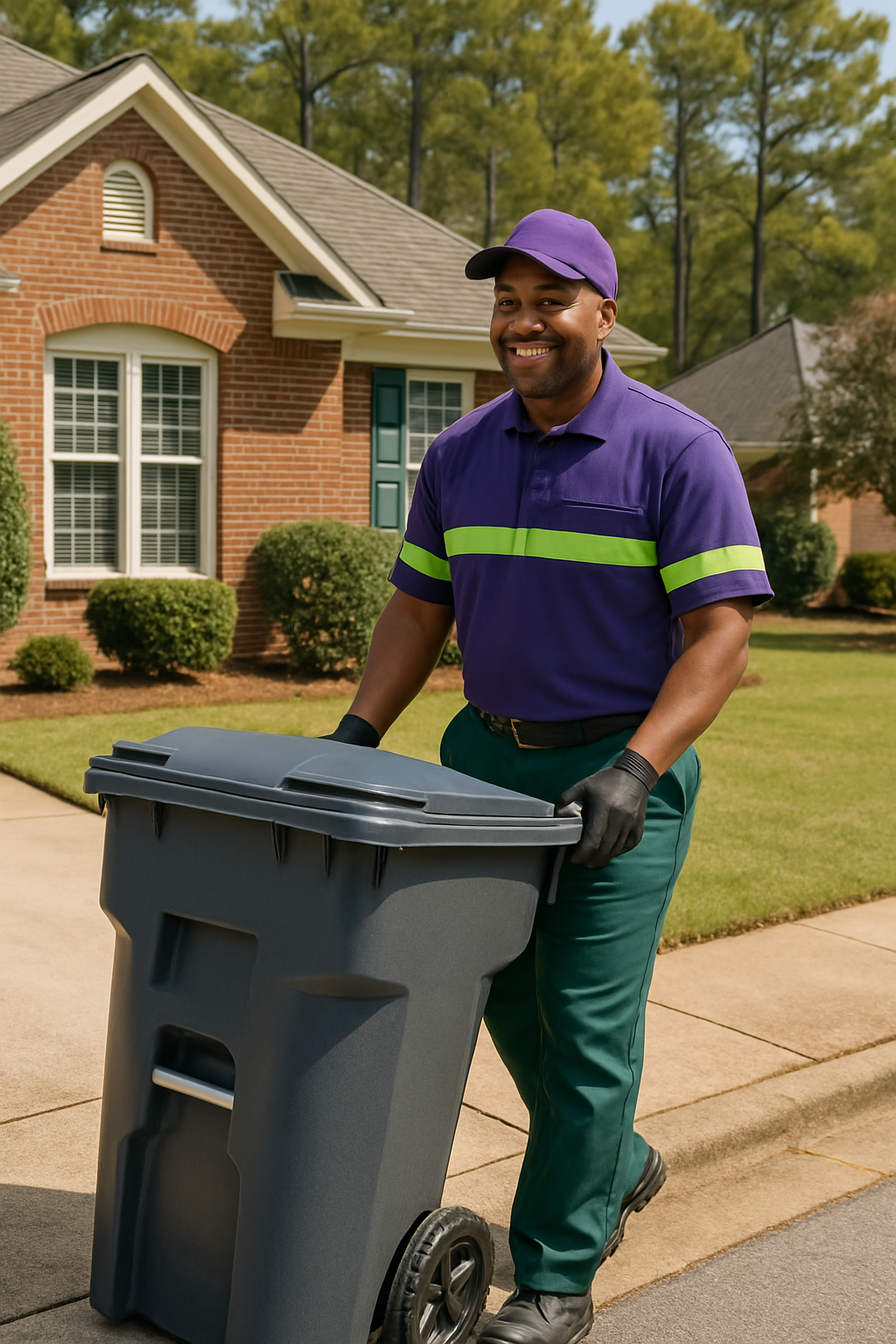 We pick up your trash can